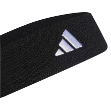 adidas Stirnband (feuchtigkeitsabsorbierend, aufgesticktes Logo) schwarz Kinder - 1 Stück